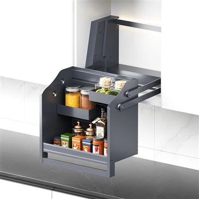 রান্নাঘর ক্যাবিনেট লিফট পেশাদার তারের ঝুড়ি রান্নাঘর