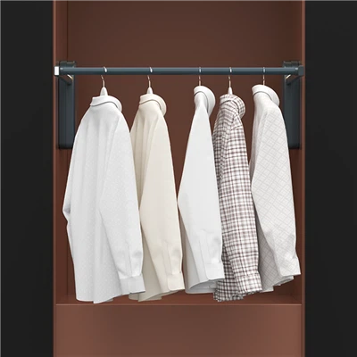 বেডরুম স্মার্ট ওয়ারড্রোব ইলেকট্রিক লিফটিং কাপড় রড